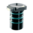 ROEMHELD Bore Clamps without Centering – Top Flange, Cartridge Type, B1.4843 (7.8 to 17.7mm Bores)