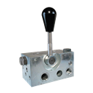 ROEMHELD 4-Way Clamping Valves (Lever Type)