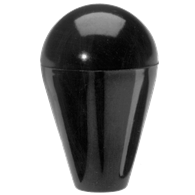 Oval Tapered Knobs – Tapped (Phenolic)