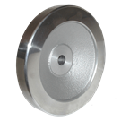 Hand Wheels – Solid Square Design (Aluminum) without Tapped Hole for Handle