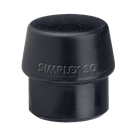 Simplex Hammers – Type C Inserts: Black Rubber (Medium Soft)