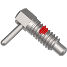 Hand-Retractable Plungers – L Handle, Short Stroke (Locking Type)