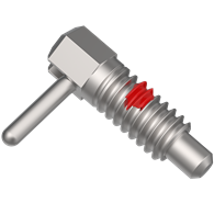 Hand-Retractable Plungers – L Handle, Short Stroke (Locking Type)