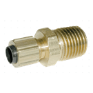 Air Fittings – Tubing Connector (1/4-NPT Male x 1/4-OD Tubing)