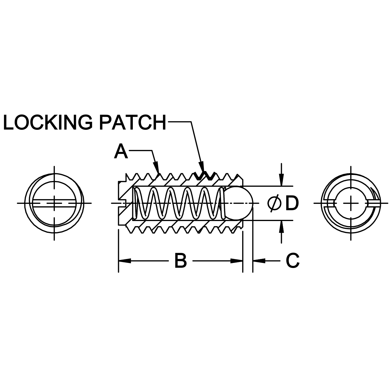 Inserts filetés, M3 M4 M5 M6 M8 M10 M12 302 Algeria