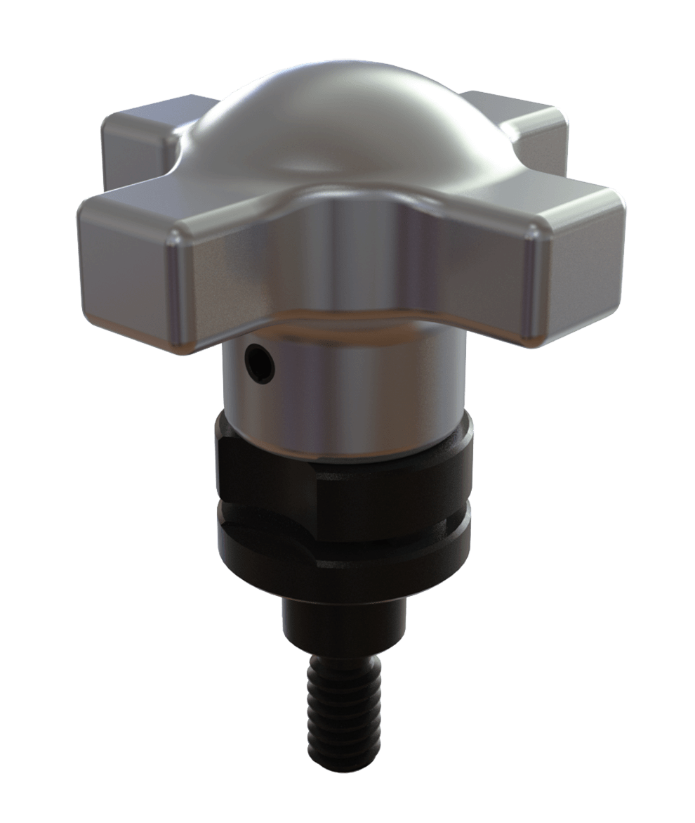 Captive Locating Screws with Hand Knob Carr Lane