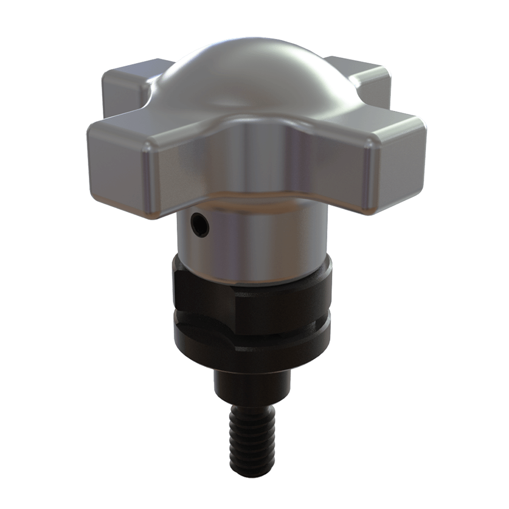 Captive Locating Screws with Hand Knob Carr Lane