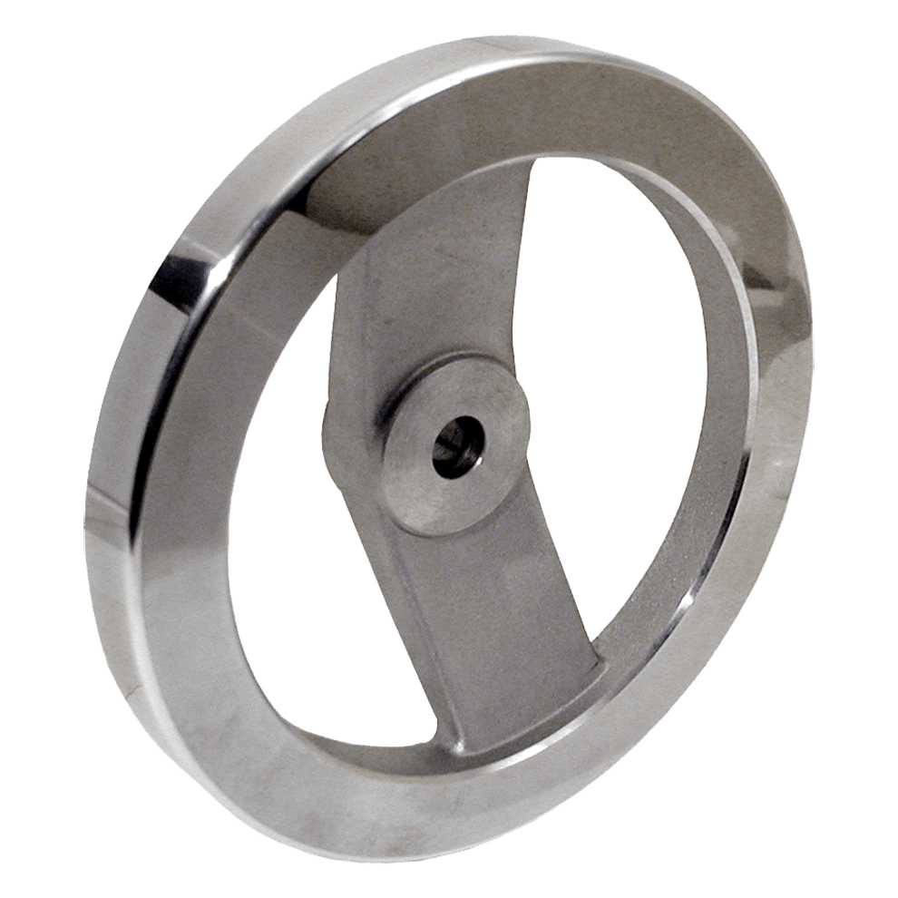 Hand Wheels TwoSpoke Square Design (Aluminum) without Tapped Hole