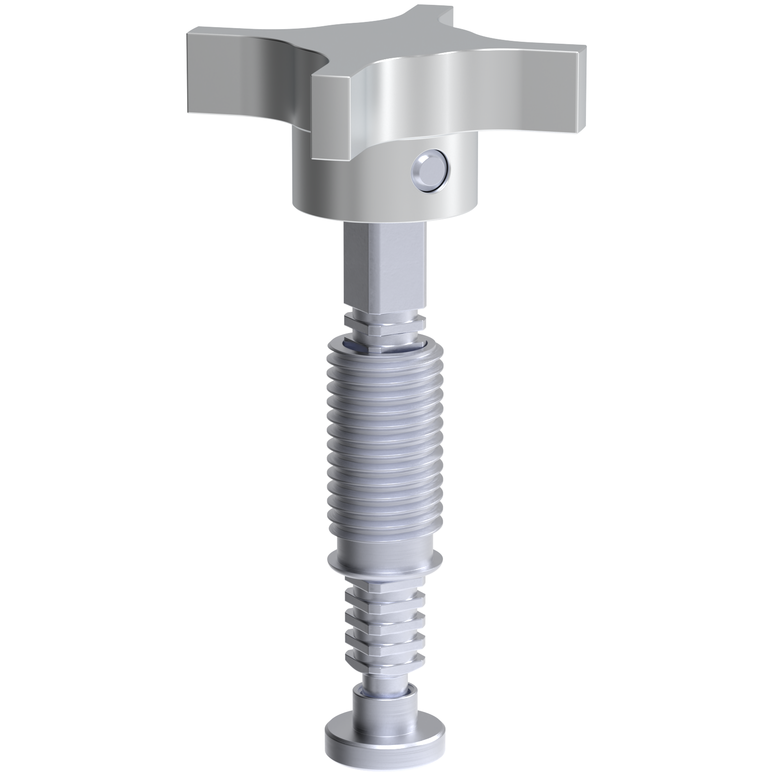 Lock Screw Cl CL-38-BLKE-ZC Bar-Lok Quick-Acting Screw Clamps | Carr Lane