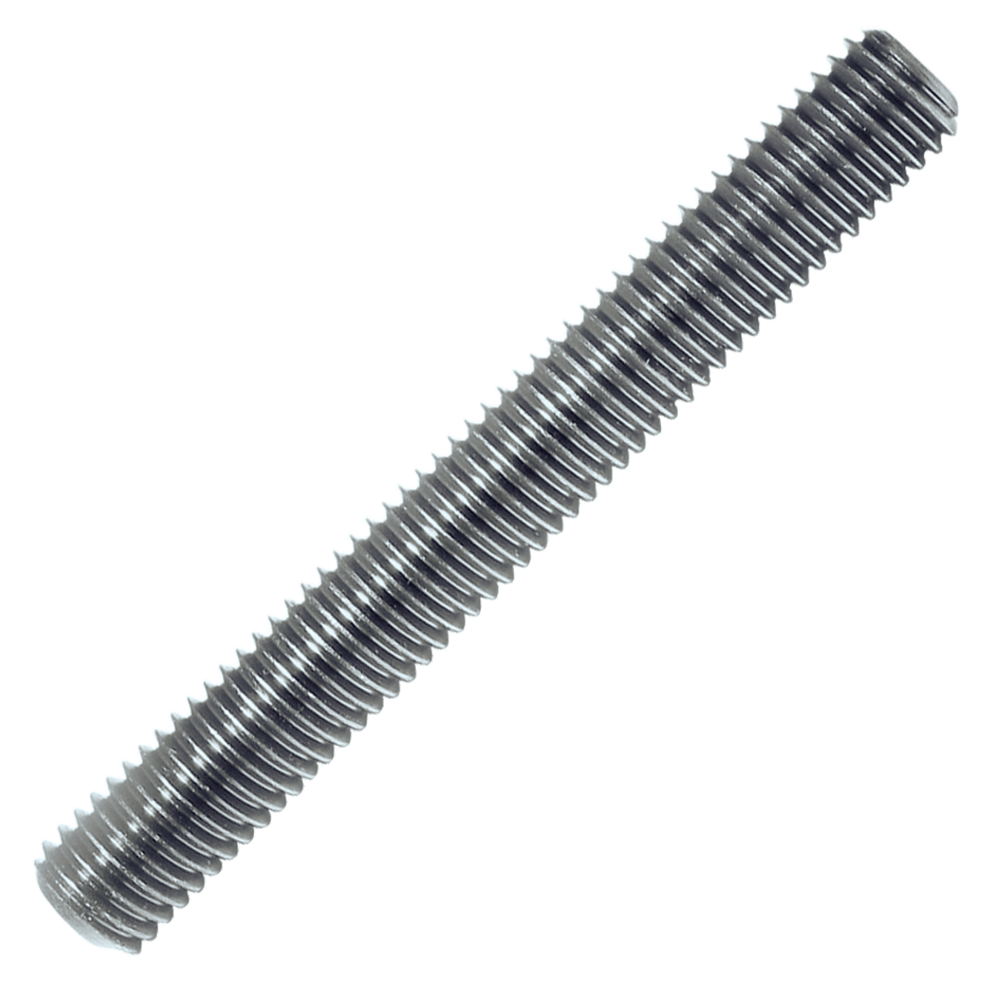 25pcs 1/4-20 x 1" All Thread Stud Stainless 