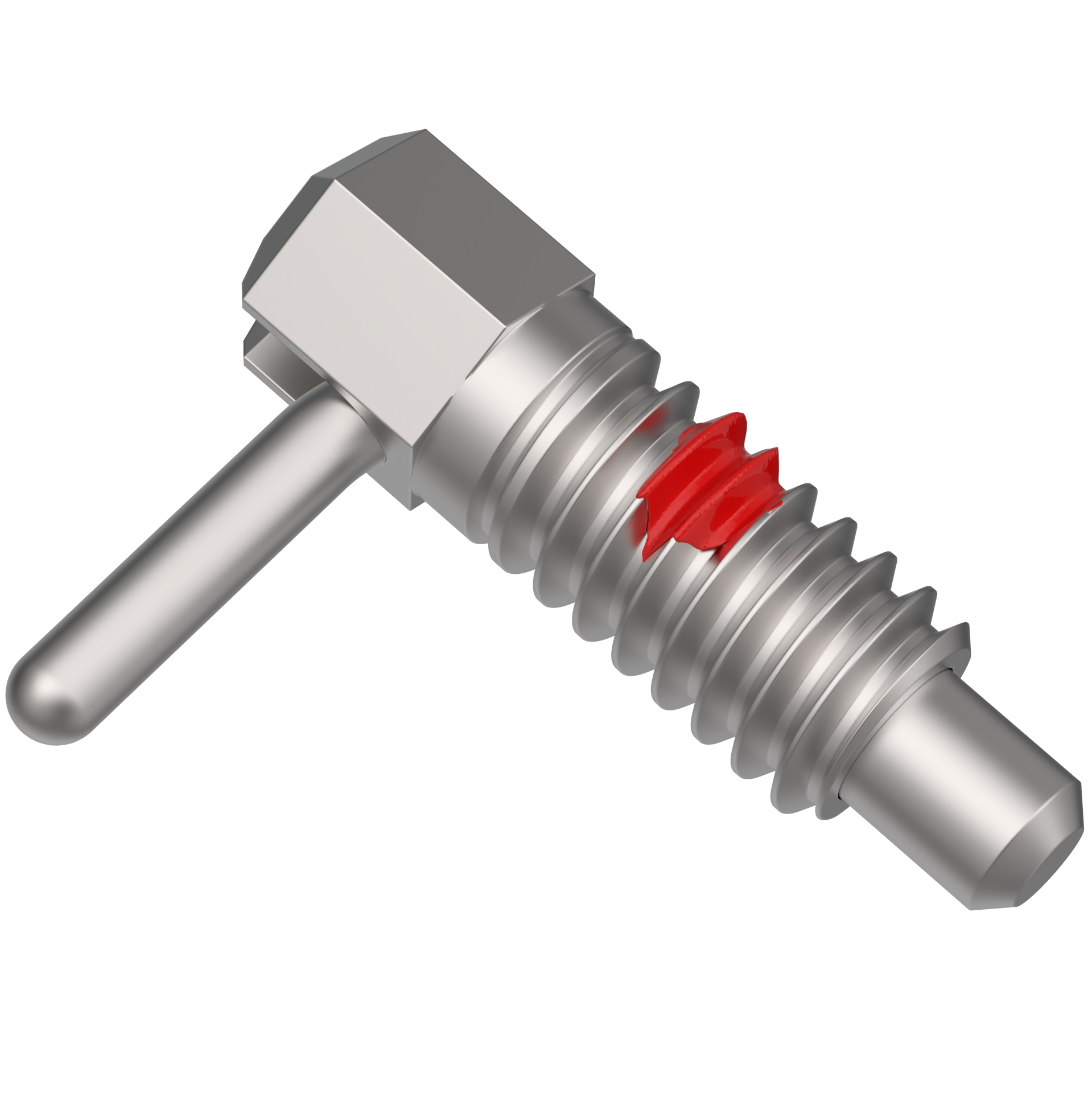 HandRetractable Plungers L Handle, Short Stroke (Locking Type