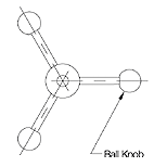 Tapped: Diameter 1 CL-452-PB Carr Lane Manufacturing Ball Knob Phenolic Thread 3/8-16 