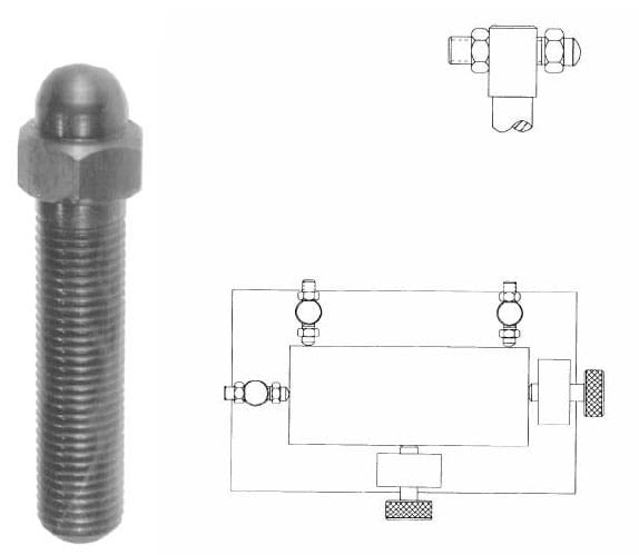 Adjustable locating buttons