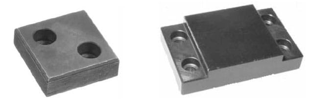 Jig leg plates and heavy duty rest pads support larger or heavier workpieces