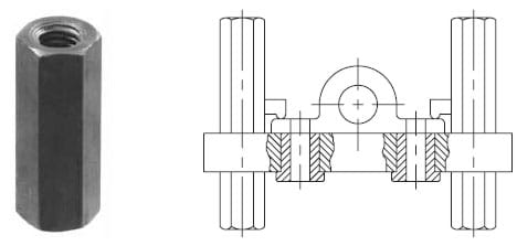 Double-end jig feet