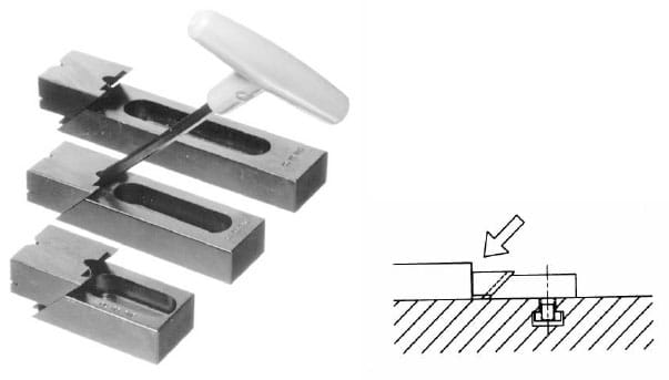 Toggle clamps pivot jaw