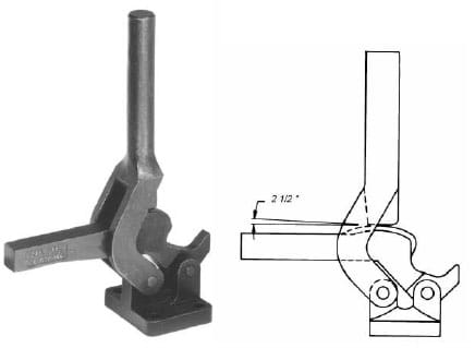 Cam-action hold-down clamps