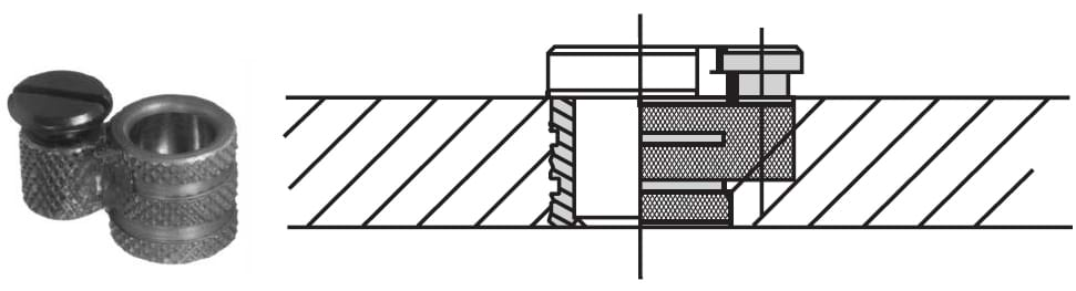  EZ-Cast liner bushings are cast-in-place liners that can be used for either slip- or fixed-renewable applications