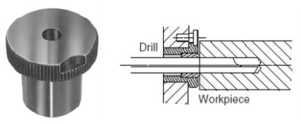 Gun-drill bushings are specially designed for gun-drilling machines (deep-hole drilling)
